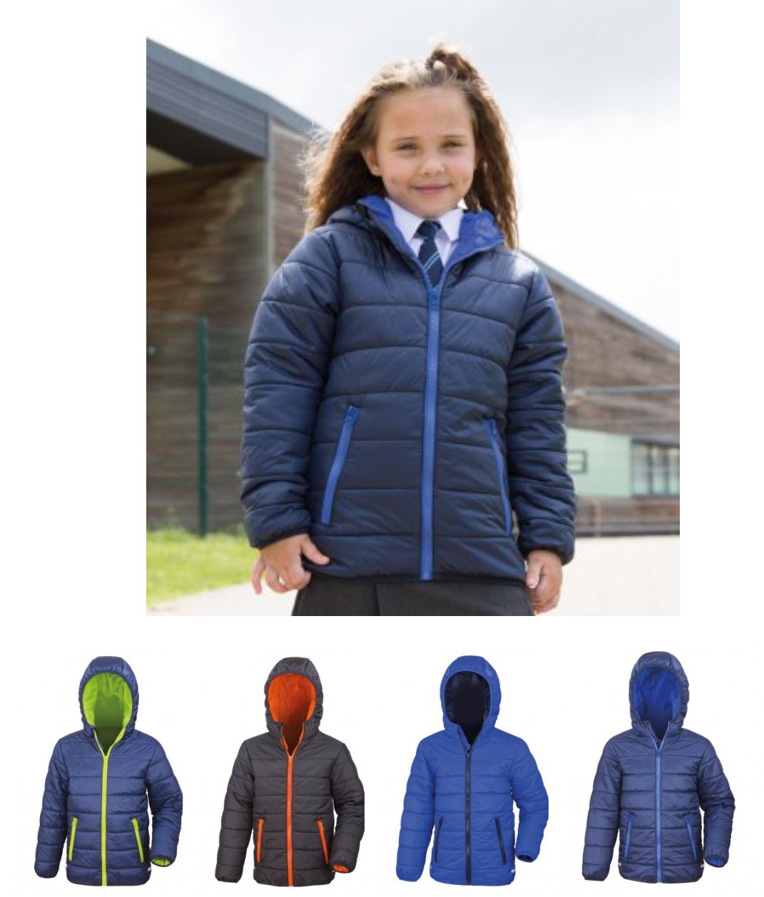 Result Core RS233b Kids Padded Jacket